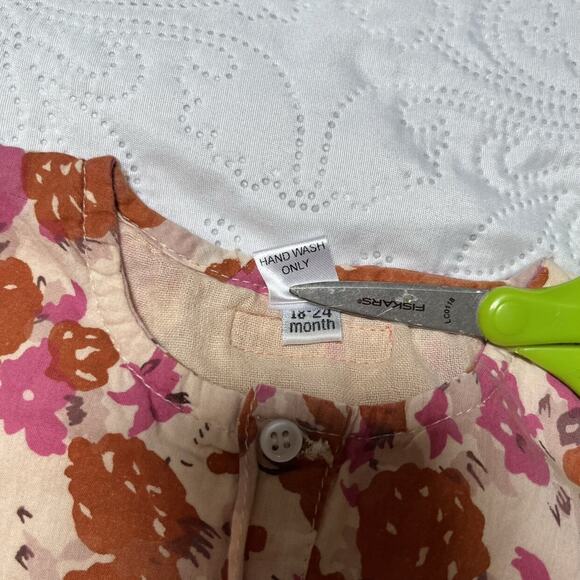 Alejandra Kearl Floral Shirt Dress Size 18-24m - Picture 7 of 8